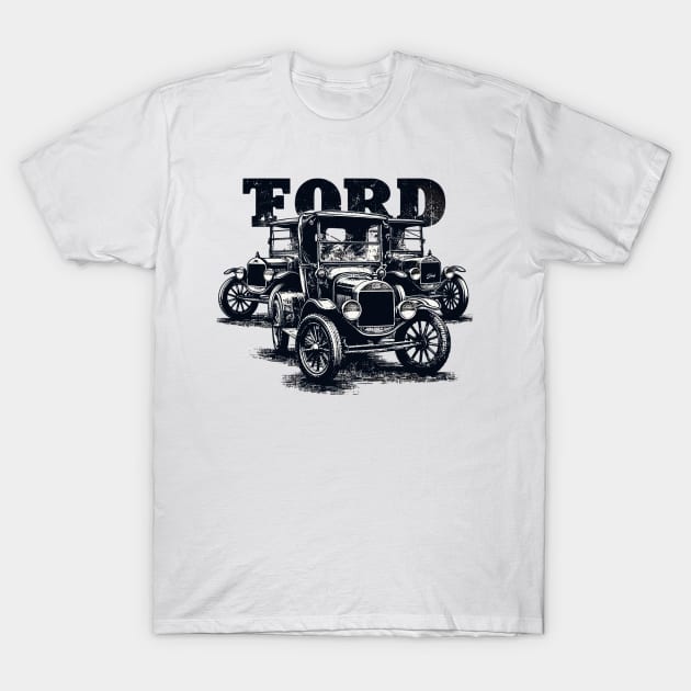 Ford Model T T-Shirt by Vehicles-Art